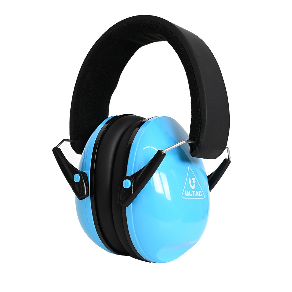 ULTAC JR1003 Ear Protection Earmuffs Foldable Sound-Isolating Noise-Cancelling