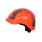 Orange Vented Safety Helmet FT101N