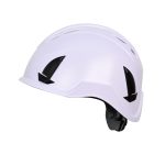 ULTAC FT102 Construction Safety Helmet ABS PC Alloy Slotted White
