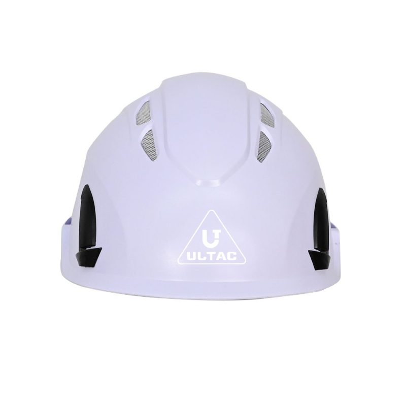 ULTAC FT102 Construction Safety Helmet ABS PC Alloy Slotted White