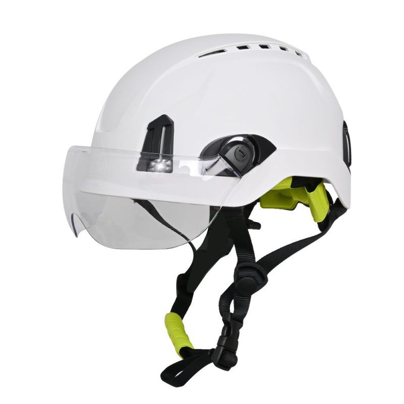 ULTAC FT105C Industrial Safety Helmet Vented 4-Point Chin Strap