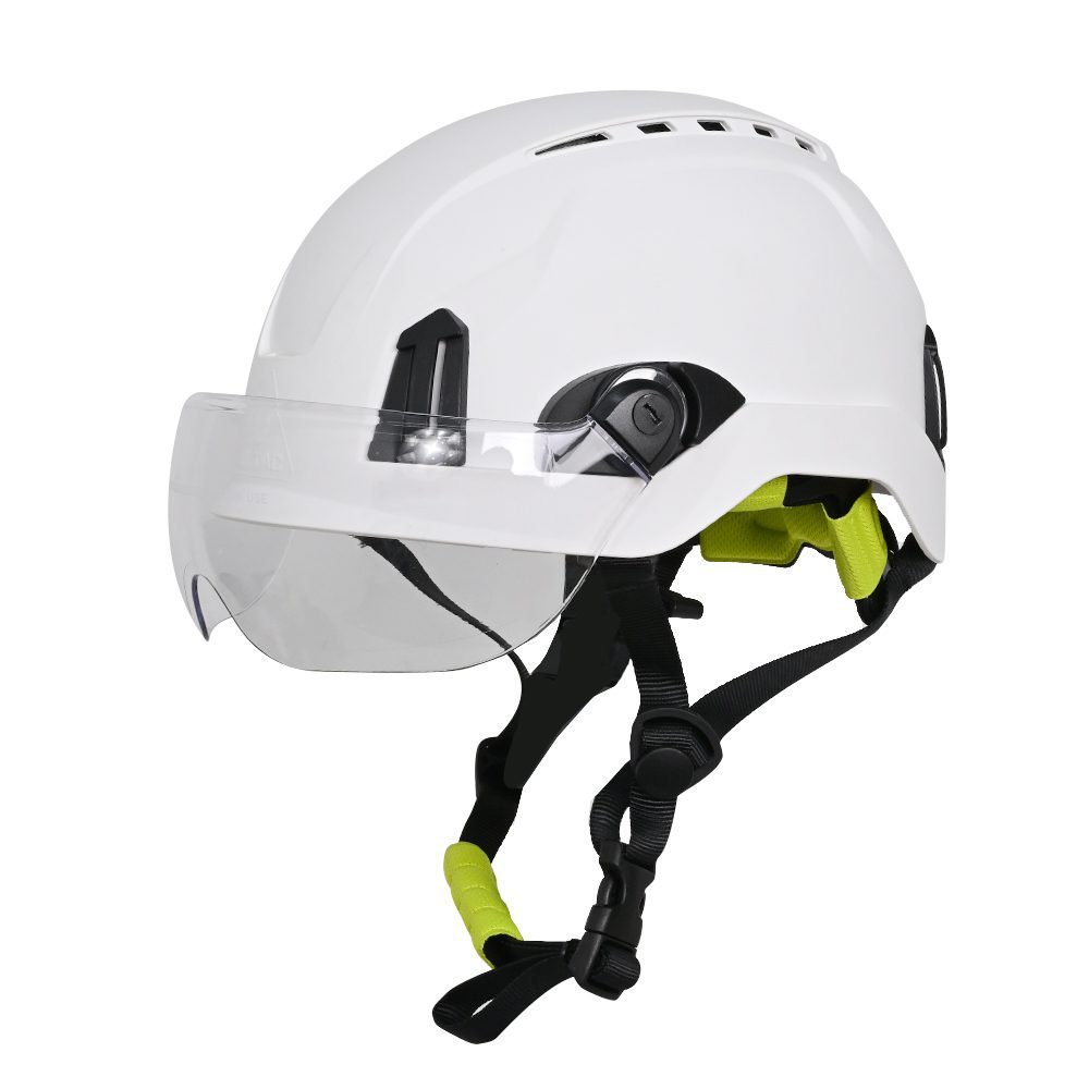 ULTAC FT105C Industrial Safety Helmet Vented 4-Point Chin Strap