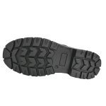 Nubuck Leather Safety Boots waterproof steel toe black work shoes