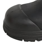 Nubuck Leather Safety Boots black high cut men’s work shoes