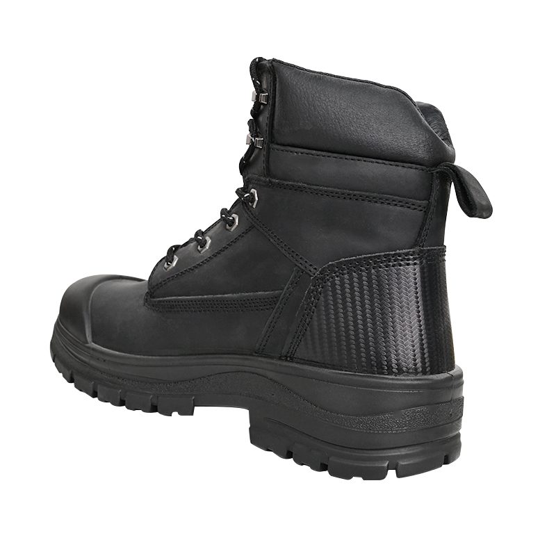 Men’s Work Safety Shoes high cut leather steel toe protective boots
