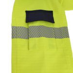 Reflective Work Jacket chest pockets durable