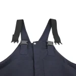 Men’s Work Bib Overalls Navy Poly-Cotton XN1011