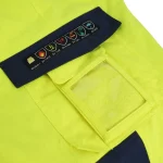 Hi-Vis Bib Work Trousers with suspenders and reflective bands