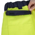 Reflective Work Trousers elastic cuffs durable