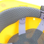 Safety Helmet yellow PE 350G protective hard hat