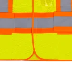 Safety Mesh Vest fluorescent yellow construction work