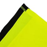Hi-Vis Safety T-Shirt fluorescent yellow black panels reflective