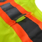Hi-Vis Vest XP1003 Fluorescent Yellow