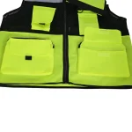 Hi-Vis Utility Safety Vest fluorescent lime reflective