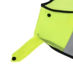 Mesh Safety Vest fluorescent lime workwear
