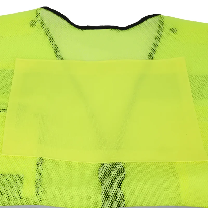 Hi-Vis Security Safety Vest fluorescent lime reflective